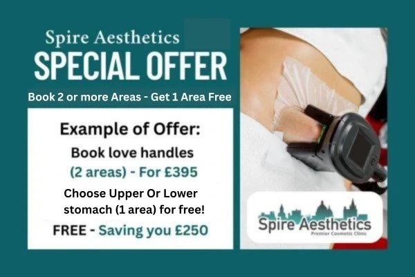 Fat Freezing Promotion Gainsborough from Spire Aesthetics - Book Today!